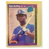 Ken Griffey Rookie Card Donruss