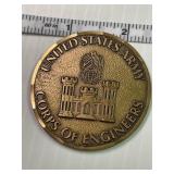 US Army Corps of Engineers Challenge Coin