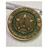 Republic Of Korea Army Challenge Coin