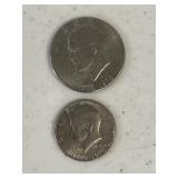 1766-1976 IKE Dollar and Kennedy Half