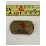 US Army Gen Tommy R Franks Dog Tag