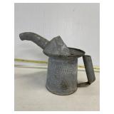 Antique Unused NYC & PA Quart Oil Galvanized can