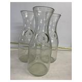 Glass Bottles Since 1852 Lot of 3