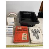 Repair Manuals, Auto Labels