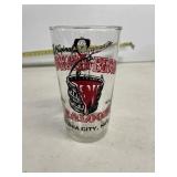 The Original Bucket of Blood Saloon Coll Glass