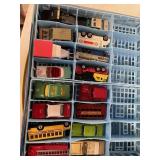 Cars in Case Various Brands Lot of 16