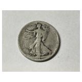 1923 Walking Liberty Silver 1/2 Dollar Coin