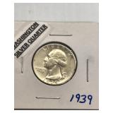 1939 Washington Quarter