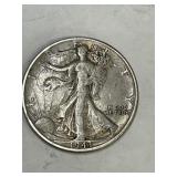 1943 Walking Liberty Silver Half Dollar