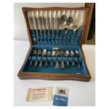 51 pcs WM Rodgers Eternally Your Silverware