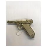 Toy "Gold" Luger cap gun by Esquire toys usa 60s