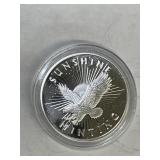 Sunshine Minting 1 Ounce Silver Round