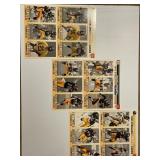Pittsburgh Steelers Game Day Cards Complete Set