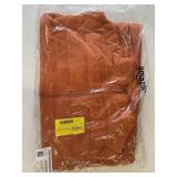 Amazon Essentials Orange Hooded Puffer Jacket - La