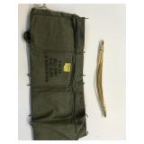 US Army hat tag and bandolier