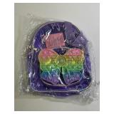 Purple Bag Pack w/ Fidget Toy *NEW*