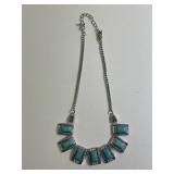 Turquoise Color Stone Necklace