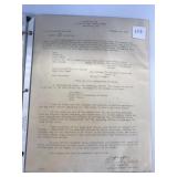 1935 PA Game Commission Letter 1930 Search warrant