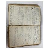 Hand Written Diary from the 1800s