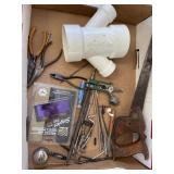 Box of misc tools