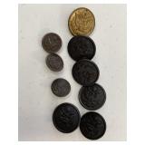 Military Shield Buttons