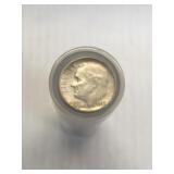 Roll of 50 Silver Dimes