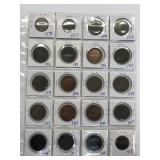 Foreign Coins Lot of 20