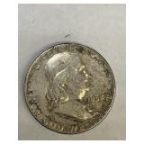 1952 Franklin Silver Half Dollar