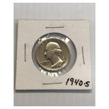 1940s Washington Quarter
