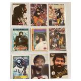 Franco Harris Cards Lot of 9