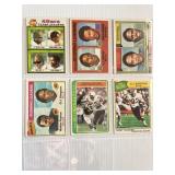 O.J. Simpson Cards Lot of 6