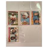 Ken Stabler Cards Lot of 4