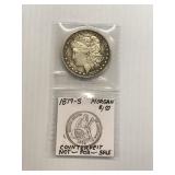 1879 S Counterfeit Morgan Dollar