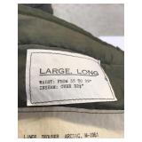 Field pants liner 1952 large long