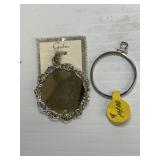 2 Coin Mounting Sterling not sure what size coin