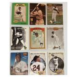 Willie Mays Cards Lot of 9