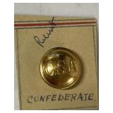 Confederate Button