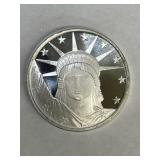 Statue of Liberty 1 ounce Silver Round
