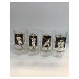 Roberto Clemente Complete Glass Set of 4