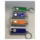4 Flashlight keychains-work