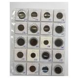 Foreign Coins Lot of 20