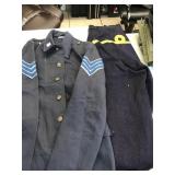 Coat Marked NVA 1958 g 52size Wool Navy