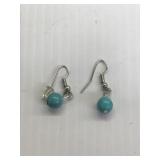 Dainty Earrings-Turquoise like