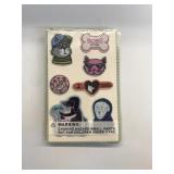 Set of 8 packs of stickers-dogs