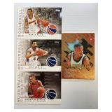 Basketball Relic Cards Lot of 4