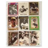 Roberto Clemente Cards Lot of 9