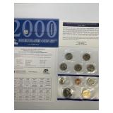 2000 US mint Set Philadelphia Uncirculated Coins