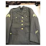 US Army Dress jacket Vietnam era sgt 36r