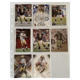 Drew Brees Cards Lot of 8