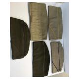 Millitary Caps-1-8-52 5items